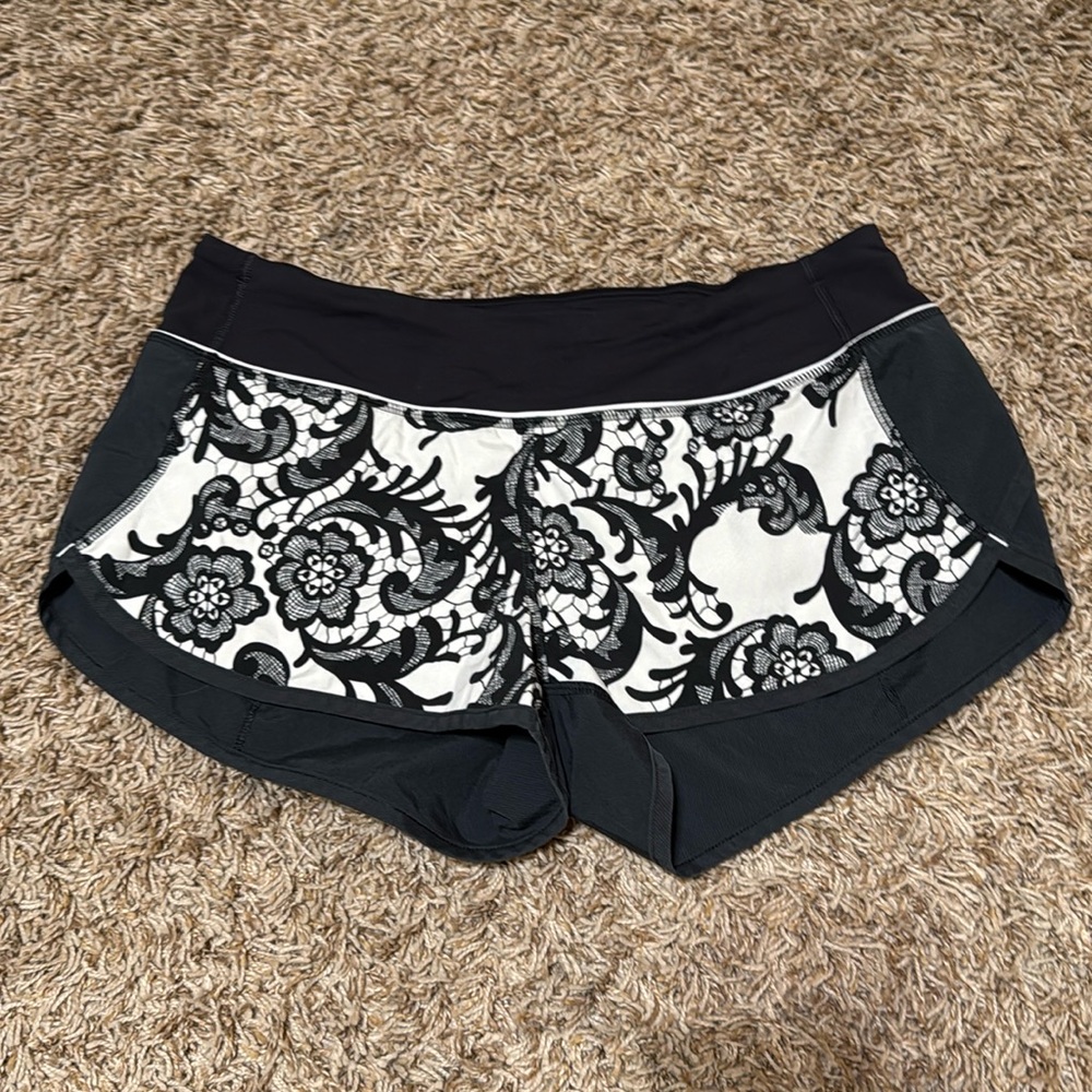 Lululemon speed shorts